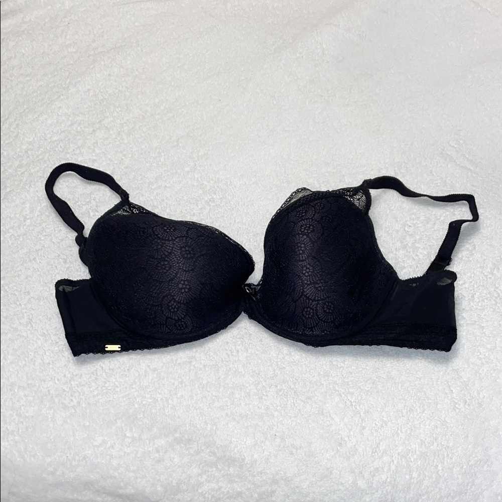 Elegant Black Lace Bra